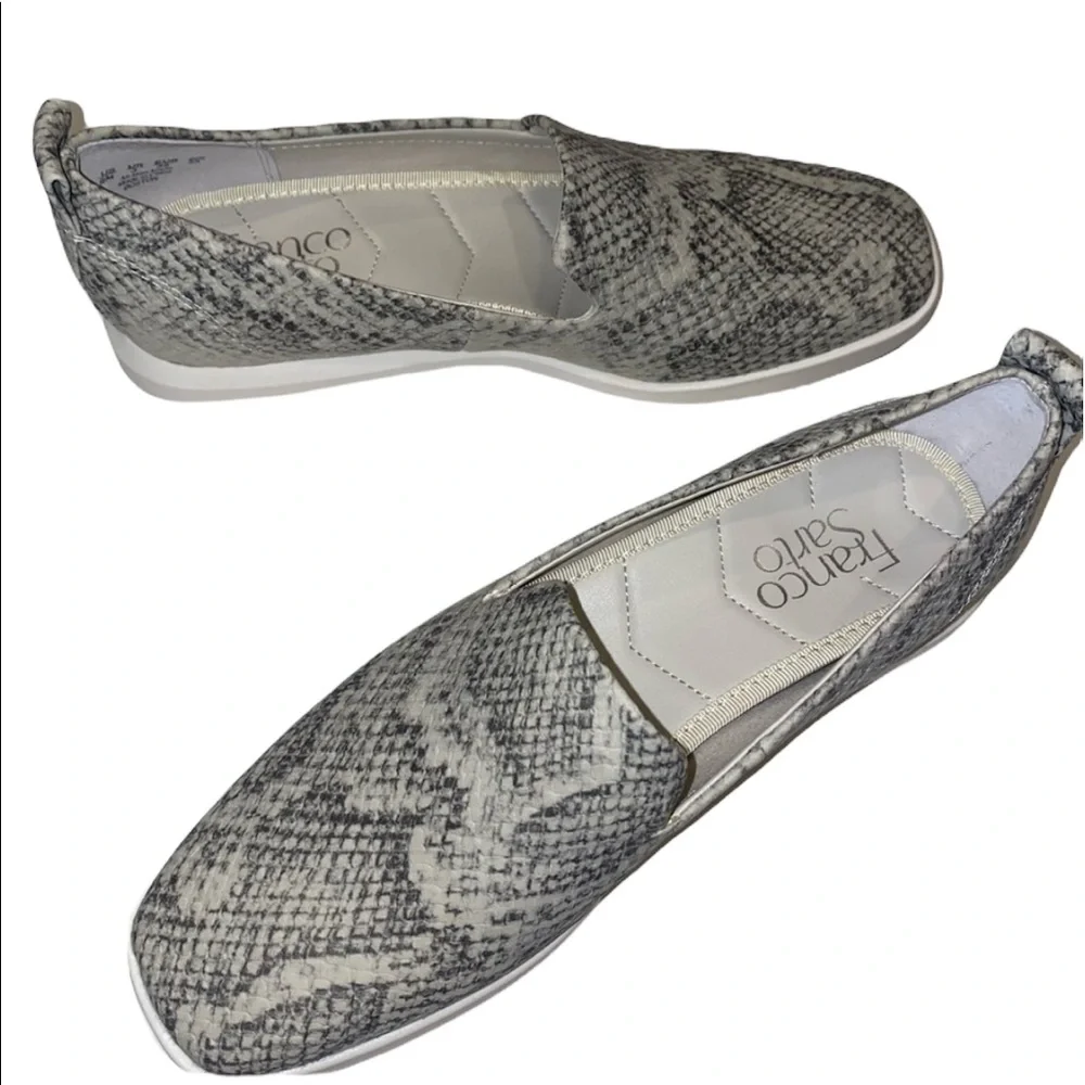 Franco Sarto NWOB Boston Snake Print Slip-On Shoe